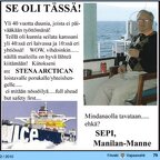 Se oli tässä....joista ei päivääkään työttömänä tahi saikulla,,,repikää siitä.