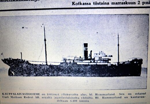 HAMMARLAND, lehtiuutinen