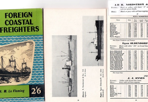 Fleet list 1959