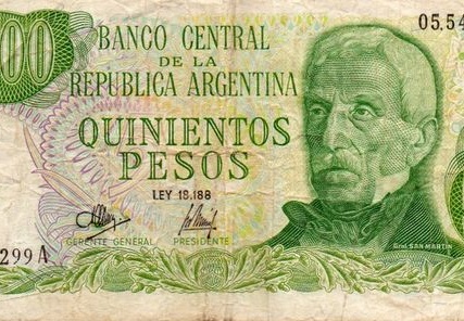 Argentina 500 pesos