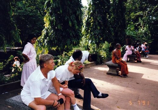 LANKA ABHAYA, eläintarhassa