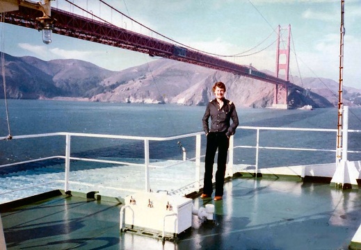1980 dec 31st ms Antares Golden Gate and Radio off Arnold Kallio