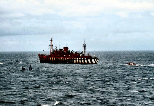 1980 Kiel lighthouse boat German Bight
