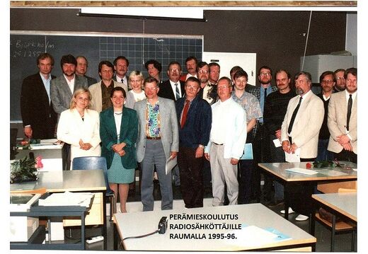 Radiosähköttäjien koulutus perämiehiksi