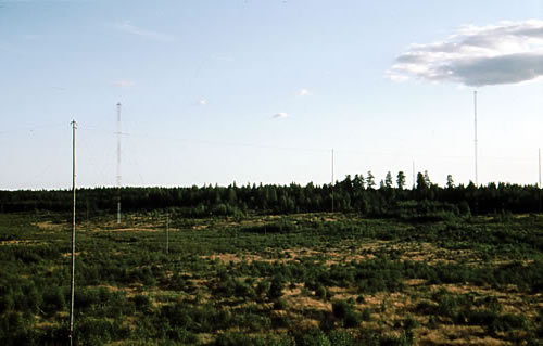 Helsinkiradion antenneja