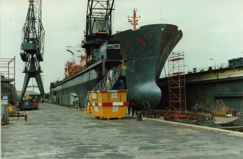 Telakalla Rotterdamissa 1987