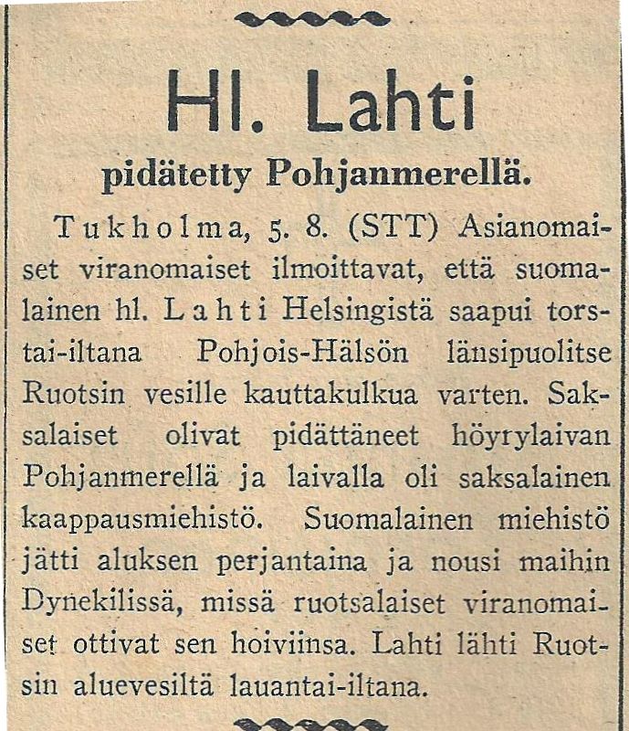 Uusi Suomi 1940