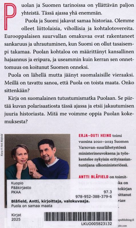 Puola on samaa maata