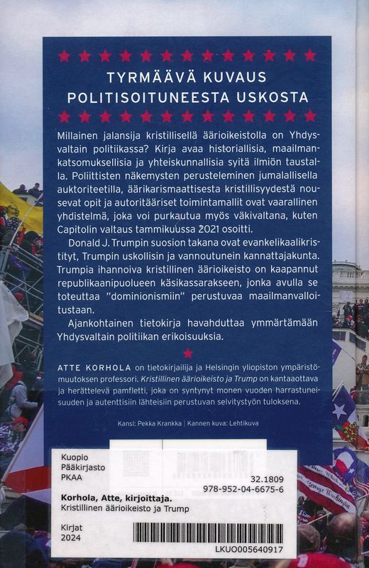 Kristillinen äärioikeisto ja Trump